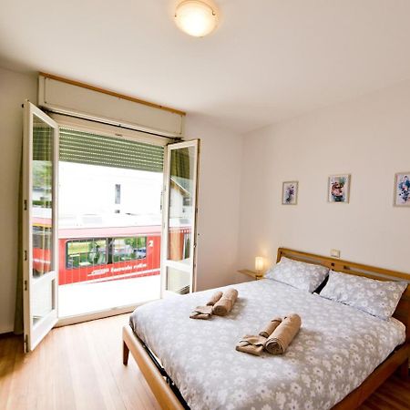 Alp Gruem Apartment - 8 Min Walk To Bernina Express ตีราโน ภายนอก รูปภาพ